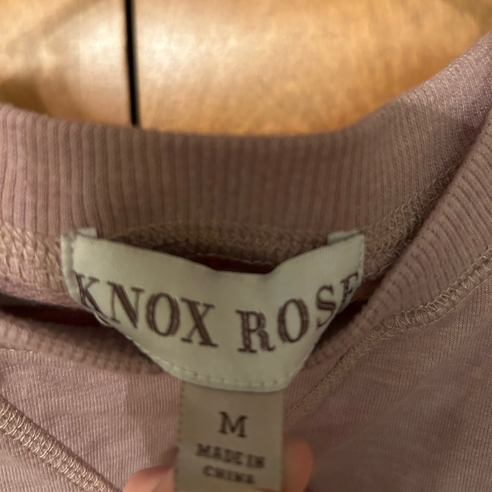 Knox Rose Mauve Long Sleeve Top - Picture 3 of 3